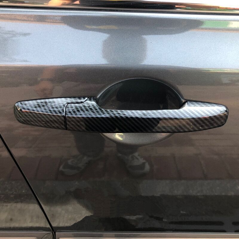 Für Honda Civic 8th 2006 2007 2008 2009 2010 2011 Auto Carbon Faser Stil Außentür Griff Molding Abdeckung Trim decor