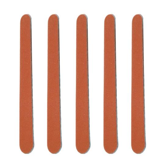 20/100Pcs 100/180 Grit Wooden Nail Files Compact Portable Multipurpose DIY Disposable Nail Files Manicure Tool Set