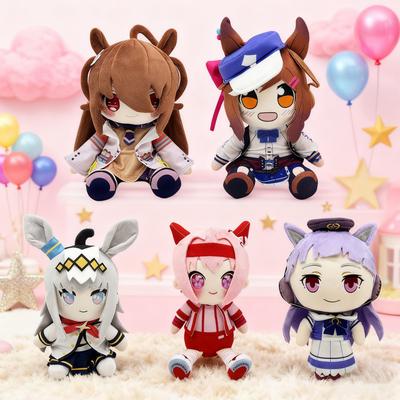 דמות אנימה יפה דרבי אומה מוסומה קטיפה צעצועי Kawaii סחורה אורז מקלחת אוגורי כובע מארוזנסקי צעצועי יום הולדת חג המולד מתנה