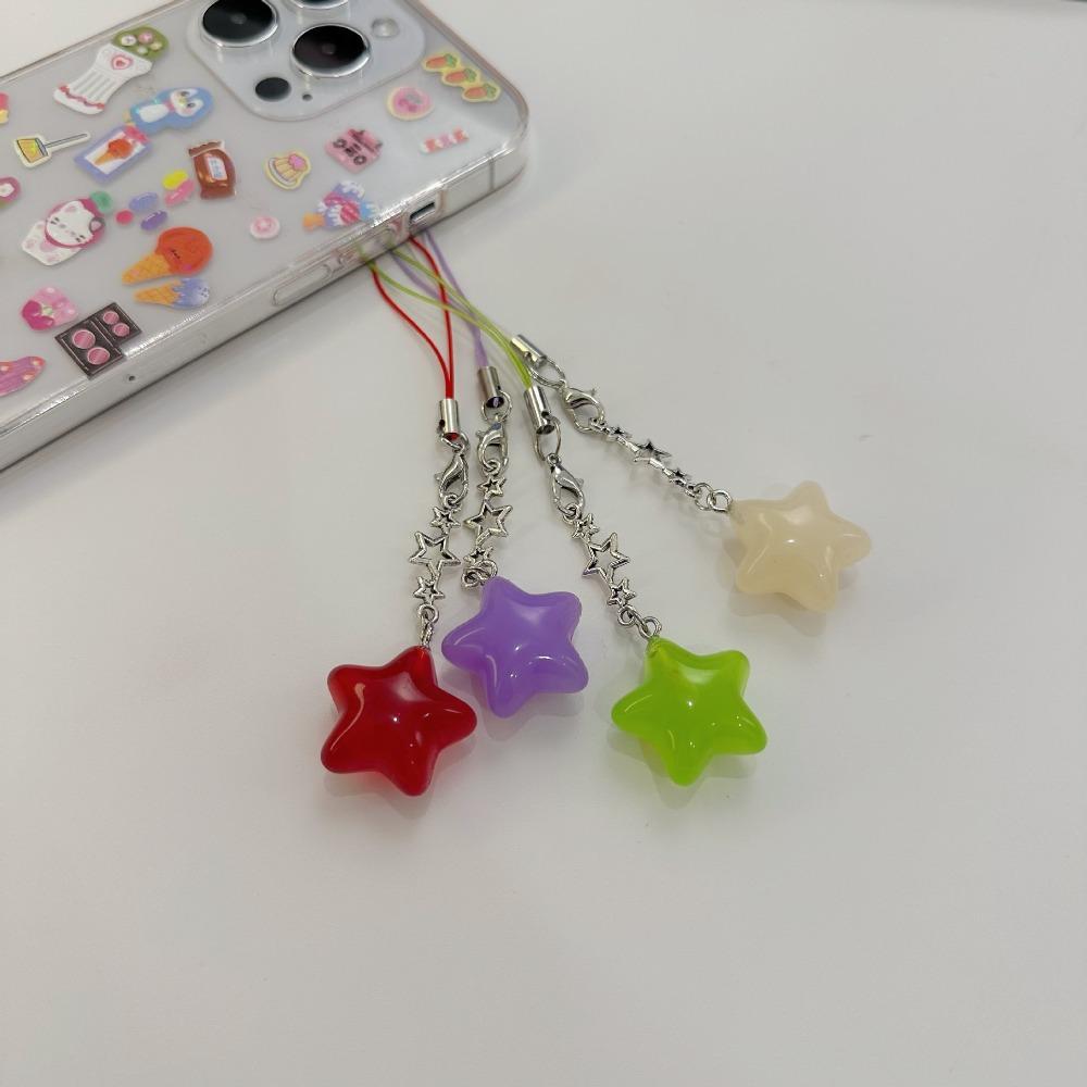 Star Star Phone Strap Pendant Mobile Phone Chain Fashion Phone Hanging Rope Telephone Jewelry