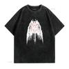 White Mothunisex T Shirt Crew Neck Cotton Ideas Vintage Washed Streetwear Soft Casual Stylish Designer Clothes Vintage Washed