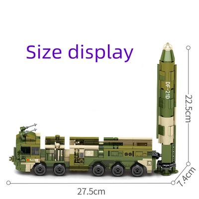 105596 Militærserie Anti-skip Ballistisk Missil Kjøretøy Samlesett Gutt Samlede Byggeklosser Plug-in Leker