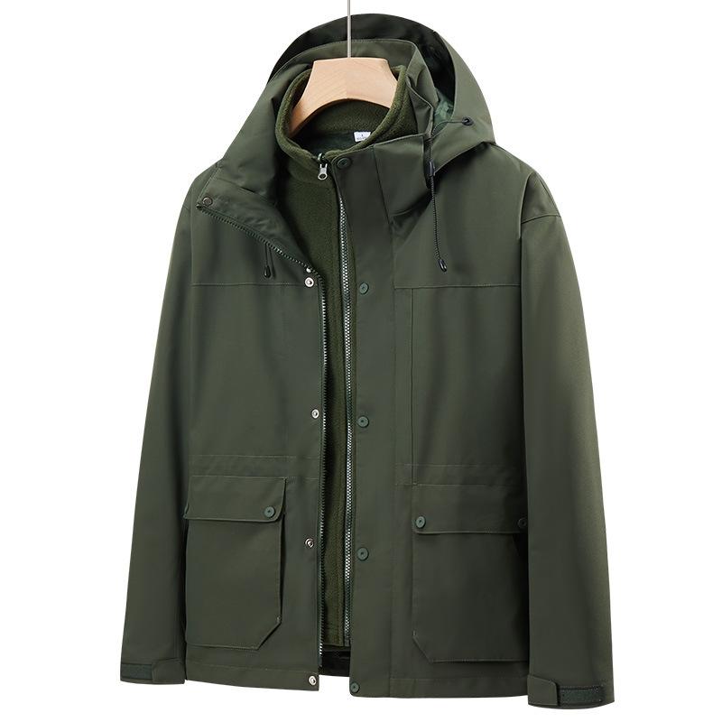 Women Jacket Waterproof 3 In 1 Winter Snow Mountain Coat Warm Fleece Windbreaker Hooded Jackets
