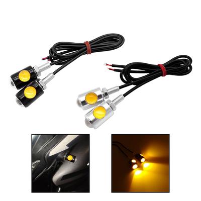 2 szt. LED motocykl lampka sygnalizacyjna Super Bright LED numer samochodu śruba tablicy rejestracyjnej śruba tylne światło hamulca żarówka przeciwmgielna