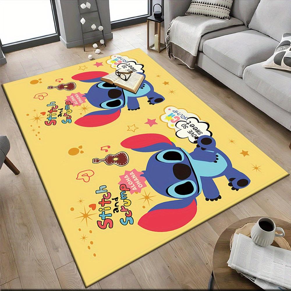 1 st Lilo en Stitch-(17)_01 Vloerkleed, Slaapkamer en Speelkamer Duurzaam, Vlekbestendig en Makkelijk Schoon Te Maken, Woonkamer