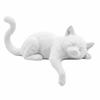 Unique Cute Desk Cat Decorations 3D Printed Creative Sleeping Cat Ornament Funny Decorative Cat Statues Home Decoration