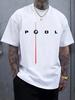 Casual Pool Graphic T-shirt - Short Sleeve