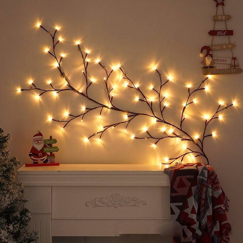 LED Boomlicht Binnen Decoratieve Muursticker Voor Slaapkamer en Woonkamer Sfeer