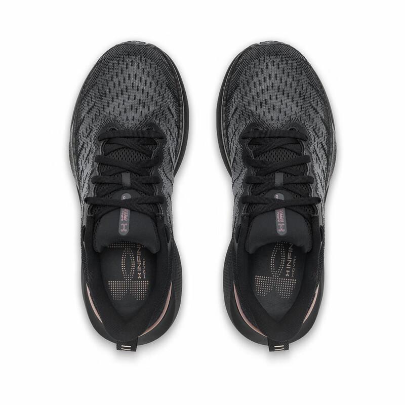 Under Armour Infinite Pro Breeze Fashion Comfortable Durable Low-Top Casual Running Shoes Women Sneaker Black 3027197-002