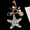 Geschenk Kette Seestern Zubehör Perlen Anhänger Schlüsselanhänger Schlüsselanhänger Seestern Schlüsselanhänger Muschel Schlüsselanhänger