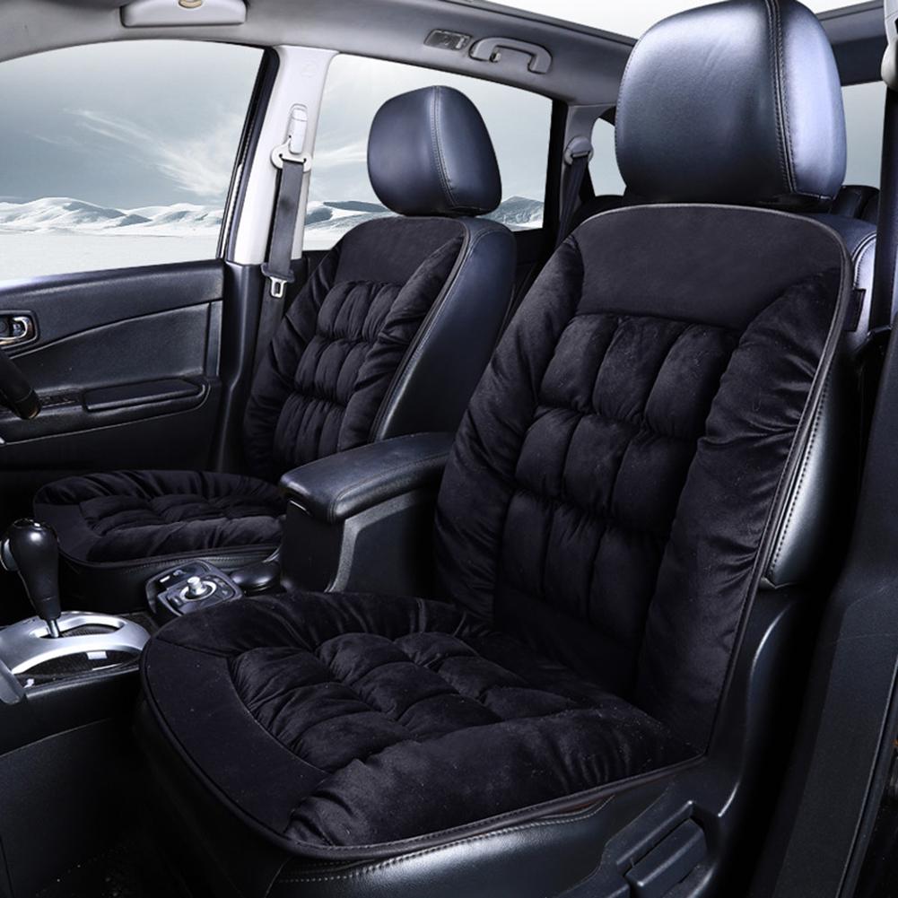 Seat Cover Universal Front Car Plush Cushion Auto Soft Pad Mat