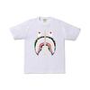 Bape Abc Gold Zip Shark Tee OZXTEM110009C