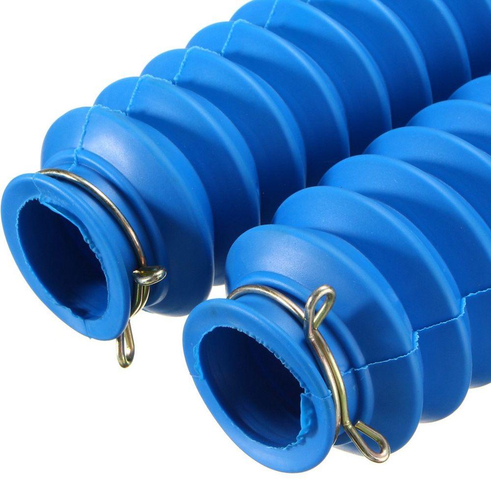 1Pair Fashion New Universal Gaiters Boots Case Motorcycle Rubber Protector Front Fork Cover
