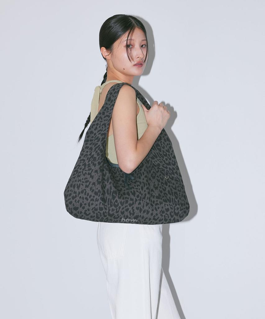 Haveawhale Leopard Pattern Eco Bag (Dg)