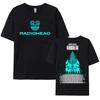 Rock Band Radiohead Tour 2025 November T-Shirts Baumwolle Mode Kurzarm Damen T-Shirt Lässig O-Ausschnitt Unisex Streetwear Tees