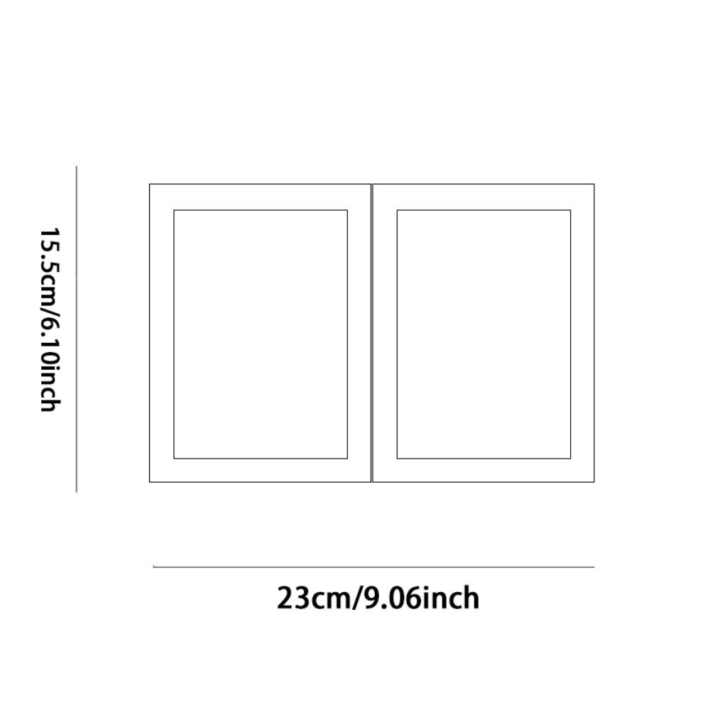 Foldable Pet Pawprints Picture Frame DIY Metal Buckle Pet Handprint Shadowbox Imprint Clay Pet Paw Print Kit Memorial Keepsake