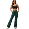 Bootcut Waisted Leggings Womens High Yoga Pants Bell Bottom Leggings