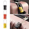Anti-theft 3 Digit Combination Lock TSA Suitcase Luggage Coded Lock Fashion Cabinet Lock Travel