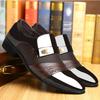 Men Casual Leather Shoes Fashion Pointe Dress Shoes Luxury Loafers Classic Business Formal Shoes for Men Slip On Oxford Footwear