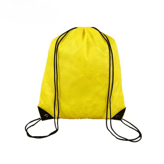 Folding Double-shoulder Braided Drawstring Backpack Bag CLE