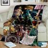 The Nutcracker Merry Christmas Cartoon Doll Festival Gift Blanket,Soft Throw Blanket for Home Bedroom Bed Sofa Picnic Cover Kids