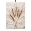 Beige Natur Mælkebøtte Rørhvede Græs Plante Citater Nordiske Plakater Prints Vægkunst Lærredsmaleri Til Stue Boligindretning