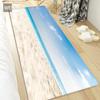 3D Waves Rug For Bedroom Landscape Sea Beach Mat Non-slip Kitchen Mat Bathroom Rug Long Fashion Bedside Mat