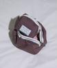 Lemasque Fabric Square Pouch Striped Brown S