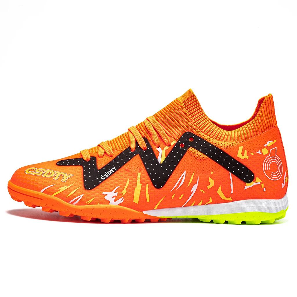 Professional Men Football Footwear Fast Grass Training Football Field Boots' Indoor Original TF/FG Soccer Shoes Boy Training Sneaker