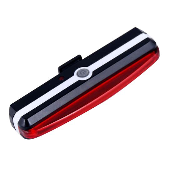 Bicycle Tail Light USB Rechargeable 6 Modes Adjustable Super Bright MTB Road Mountain Bike Rear Night Riding Safety Warning Lamp