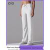North American Original Women's High Waist Wide Leg Cropped Yoga Pants - Breathable, Loose, Casual Fitness Wear
