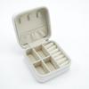  Jewelry Storage Box Portable Home Travel Earrings Necklace Storage Case For Women Ring Organizer PU Leather Display Case