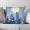Liverpool Skyline Pillowcase Polyester Linen Velvet Pattern Zip Decorative Pillow Case Sofa Seater Cushion Cover