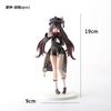 Genshin Impact Hu Tao Raiden Shogun Kawaii Cartoon Actionfiguren Modell Puppe Spielzeug Sammlerstück Schreibtischdekorationen Geburtstagsgeschenke
