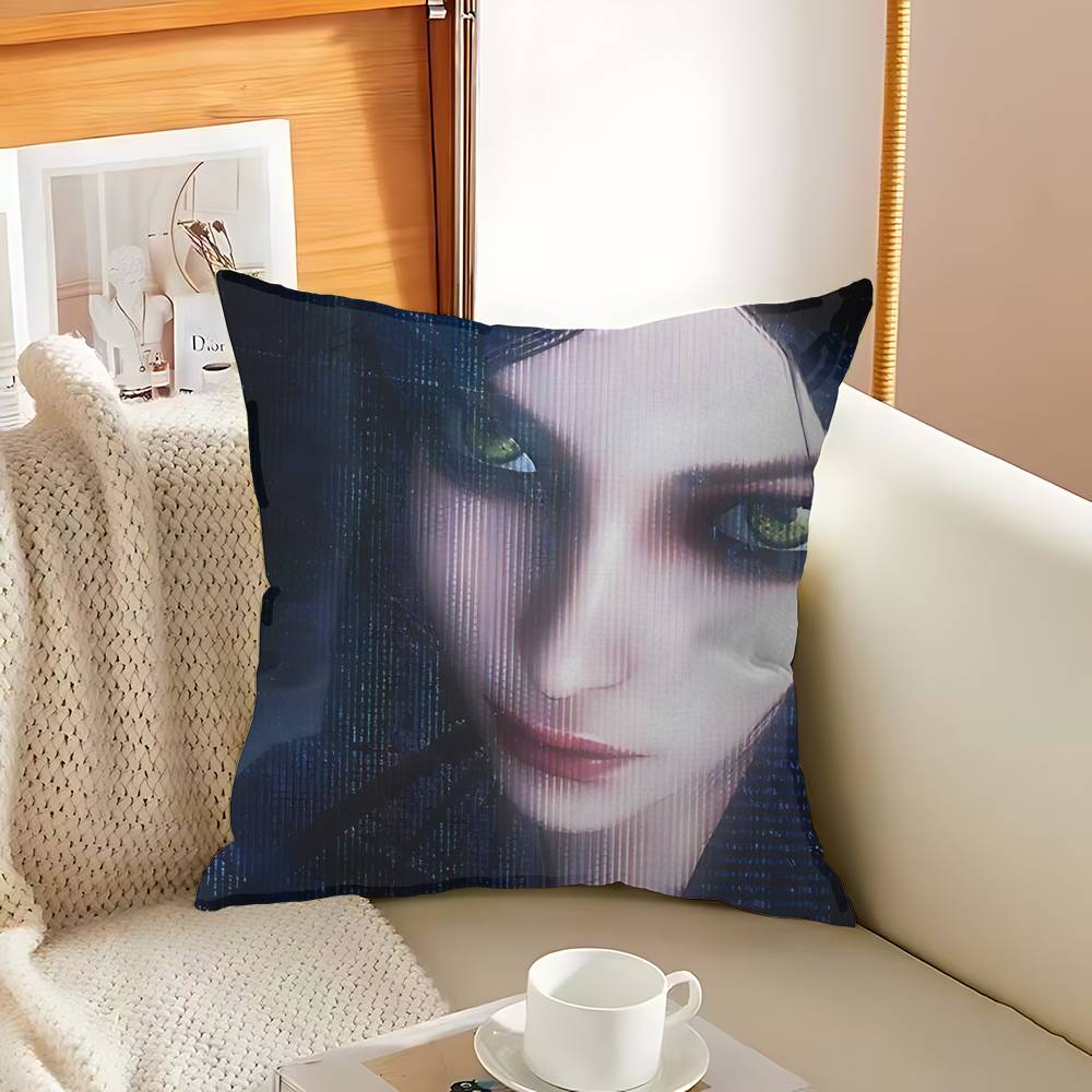 Popular Horror Game A-Alice M-Madness R-Returns Pillow Anime Pillow Sofa Bed Head Pillow Cover Cushion Cover 45x45 Cm Fashion