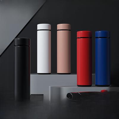 304 Stainless Steel Thermos Cup Tea Separation Cup Intelligent Warm Water Cup Man