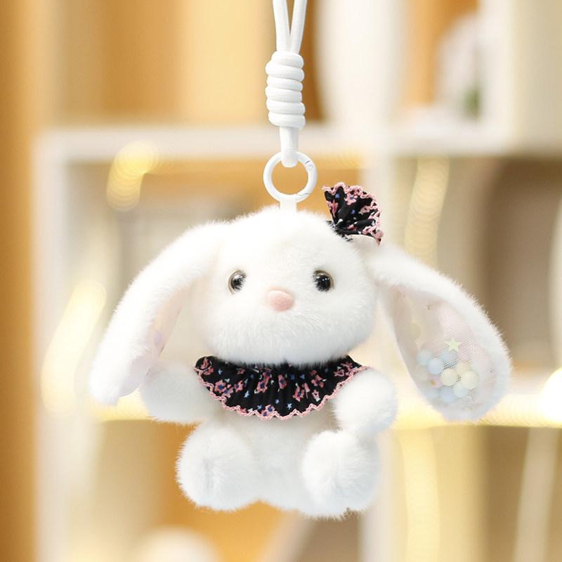 Soft Plush Rabbit Toy Charm For Women Giftable Cute Accessory