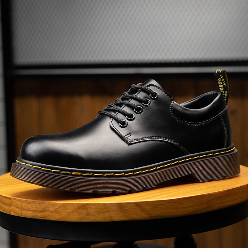 Mens Luxury Casual Genuine Leather High-quality Leisure Tooling Shoes Comfortable Inside Handmade Trend Fashion Shoes Size