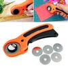 45 mm Rotary Cutter Set Blades Tyg Circular Quilted Leather Cutter Leathercraft Syverktyg