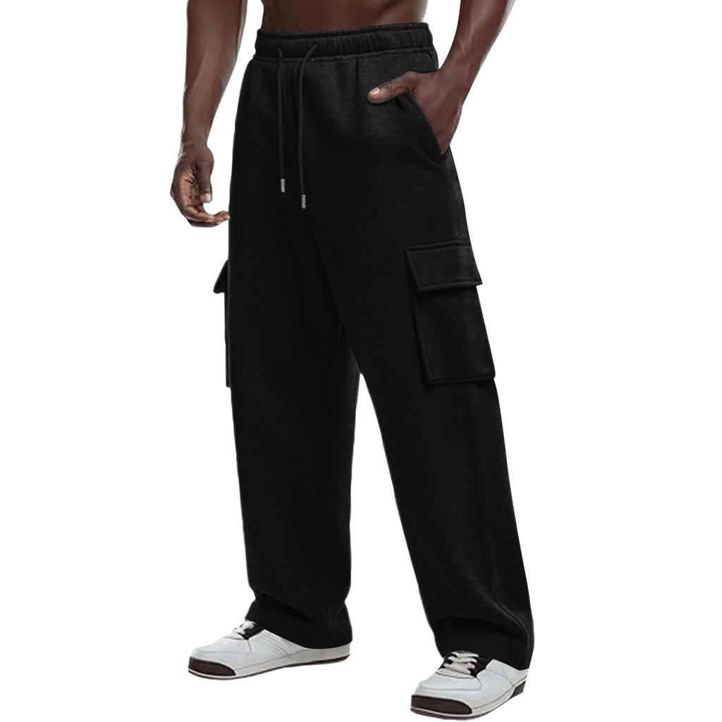 Heren Zorgbroek Heren Casual Mode Broek met Meerdere Zakken Zorgbroek