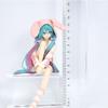 NY Animefigur 15CM HATSUNE MIKU Nudeltäckare Figur Kaninöron Pyjamas Modell Leksak Docka Actionfigur Samling Gåva PVC