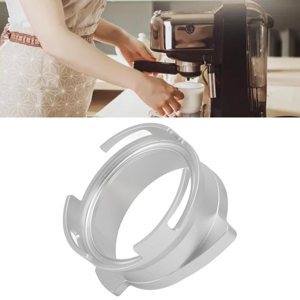 54mm Coffee Portafilter Dosing Funnel Aluminum Alloy Rotatable Dosing Funnel Coffee NaMachine Accessories