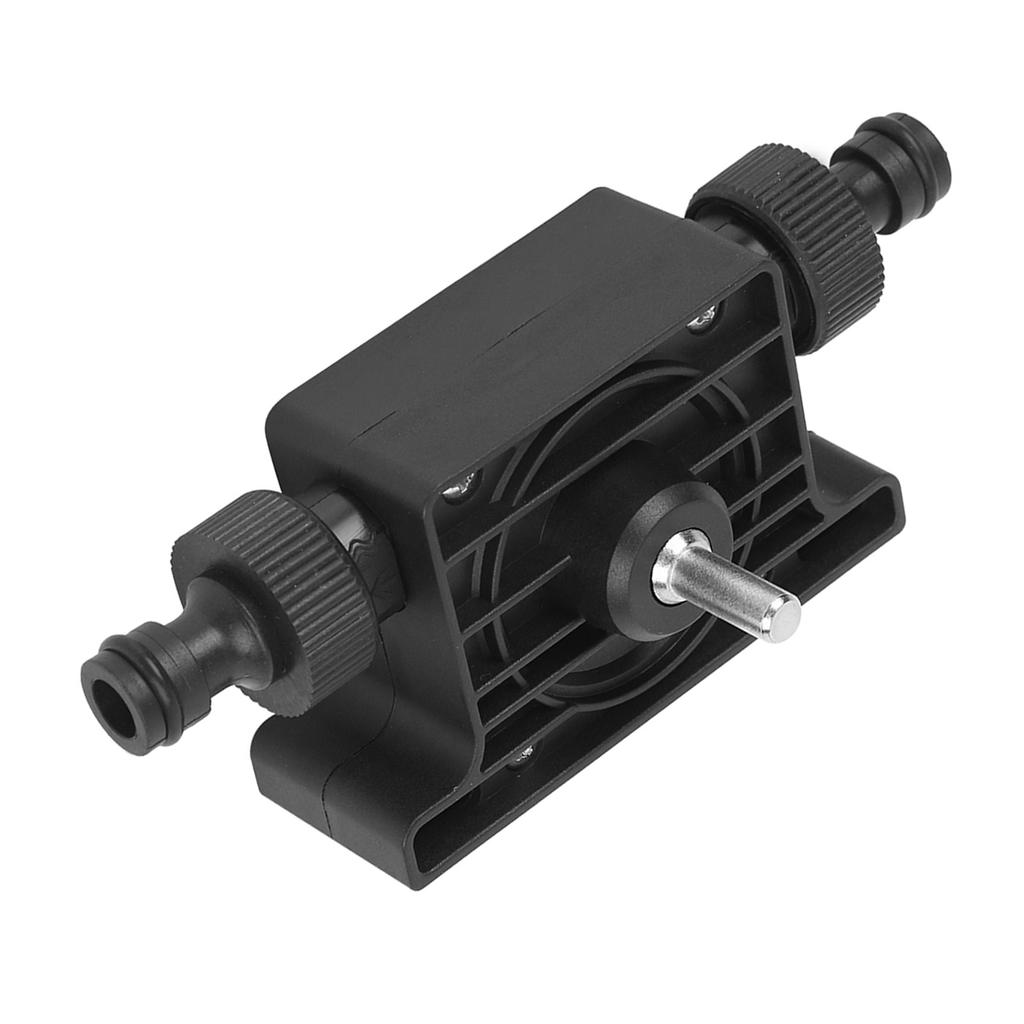 Portable Electric Drill Driven Type Pump Compact Water Oil Pump with 2pcs ConnectorBlack Oil Pump