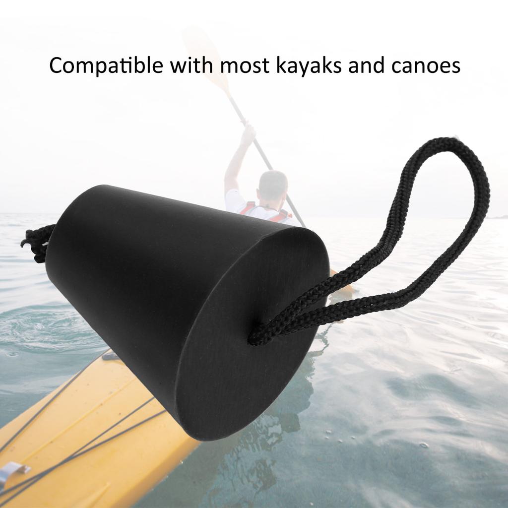 8PcsCelsiusSet Kayak Scupper Plug Silicone Drain Hole Bung Stopper with Lanyard for Canoe