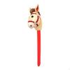 Cavallo gonfiabile creativo con bastone per spettacoli in classe e giochi di finzione Età 3+ anni