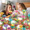 Kids Grow Imagination Toys with Educational Flower Garden Building Toys DIY Educational Blocks Toys Boys Girls Perfect Gifts for Daily Use