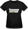 Thundermother Logo Graphic Tee Printed T Shirt Fashion Shirt for Men