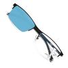 Progressive Multifocal Reading Glasses for Under Artificial and Indoor Use [PLOPLO] Photochromic, Blue-Changing, Fishing, Hiking, Light, (Black, 1.5)