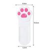 2/4Pcs Cute Cartoon Toilet Handle, Creative Cat Claw Lid Remover, Plastic Convenient Flip Lid Remover