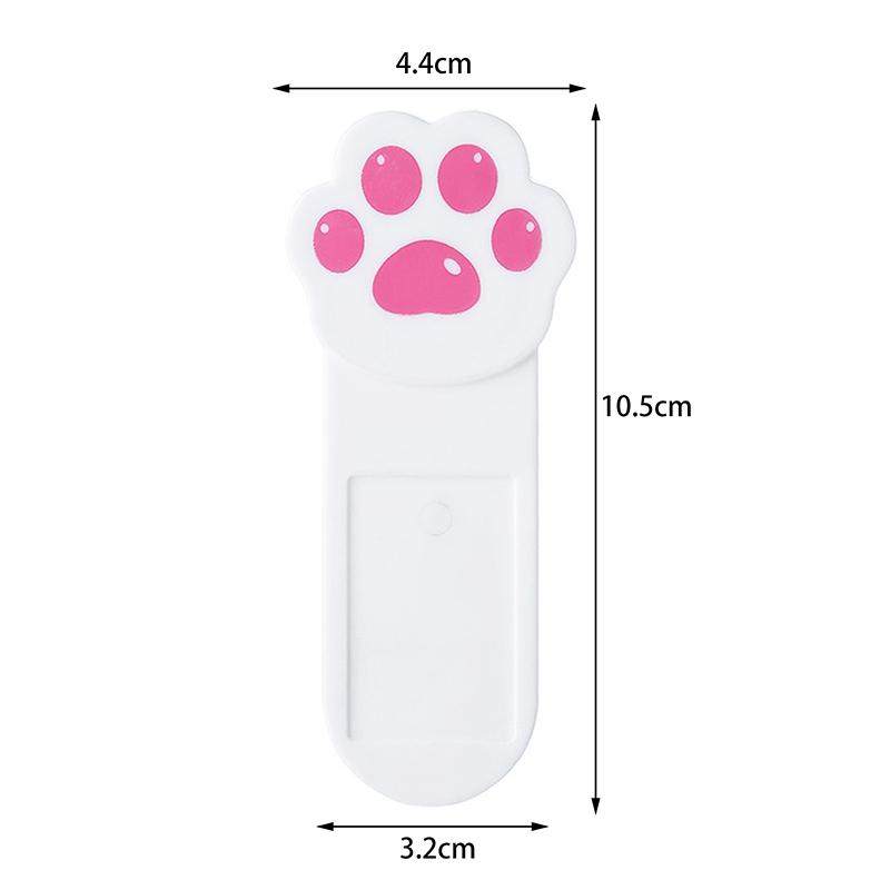 2/4Pcs Cute Cartoon Toilet Handle, Creative Cat Claw Lid Remover, Plastic Convenient Flip Lid Remover